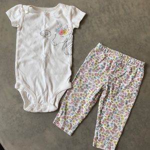 Carters matching set